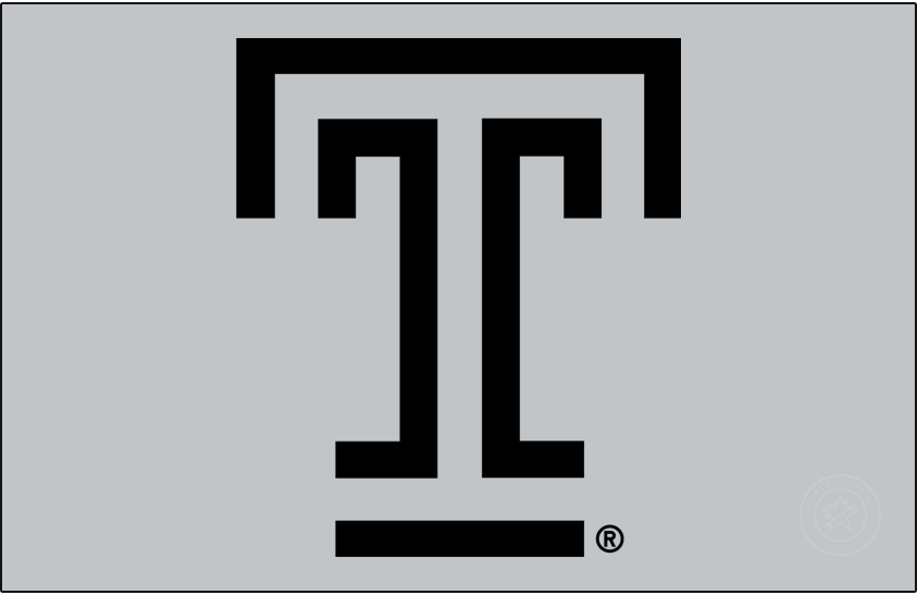 Temple Owls 2020-Pres Primary Dark Logo DIY iron on transfer (heat transfer)